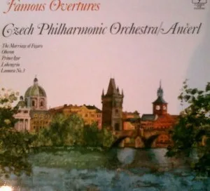 Capa de Czech Philharmonic Orchestra* / An?erl* — Famous Overtures