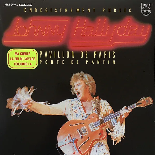 Capa de Johnny Hallyday — Pavillon De Paris