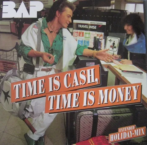 Capa de BAP — Time Is Cash, Time Is Money