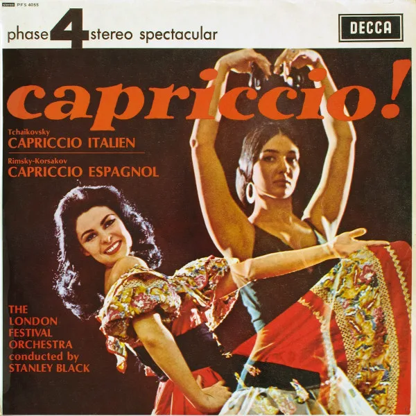 Capa de Stanley Black, The London Festival Orchestra — Capriccio!