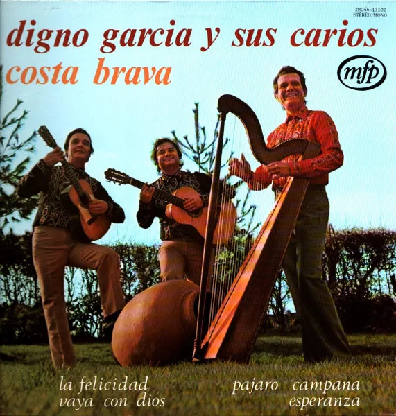 Capa de Digno Garcia Y Sus Carios — Costa Brava