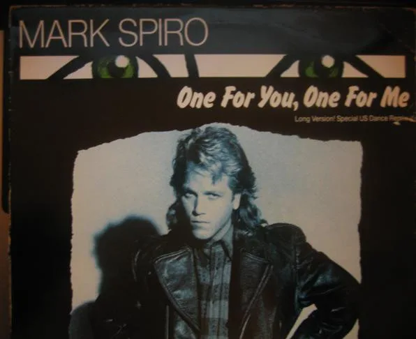 Capa de Mark Spiro — One For You, One For Me