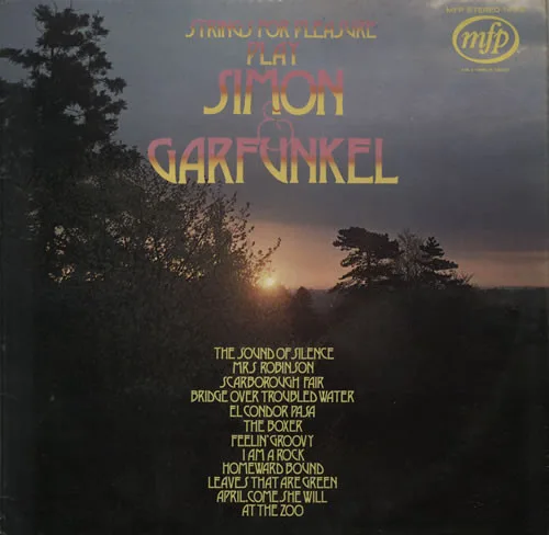Capa de Strings For Pleasure — Play Simon & Garfunkel