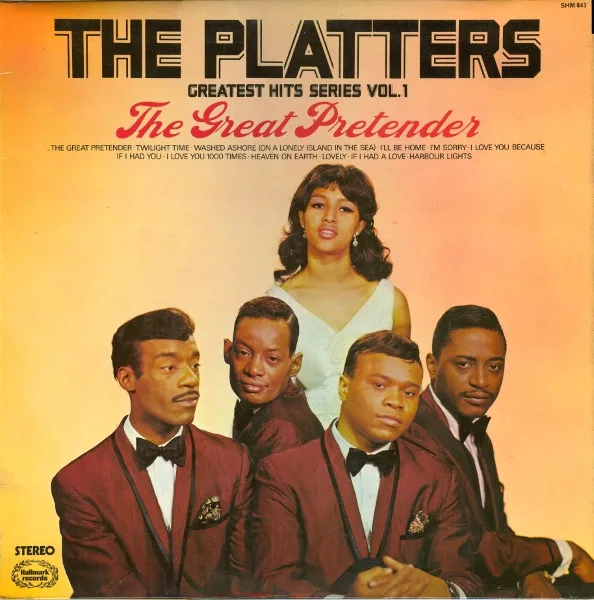 Capa de Platters, The — Greatest Hits Series Vol.1 The Great Pretender