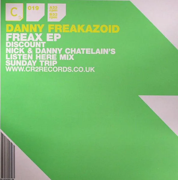 Capa de Danny Freakazoid — Freax EP