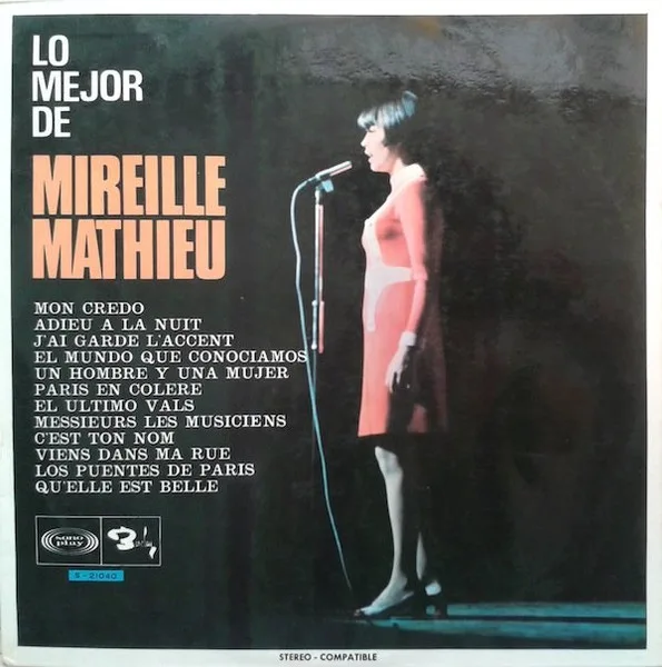 Capa de Mireille Mathieu — Lo Mejor De Mireille Mathieu