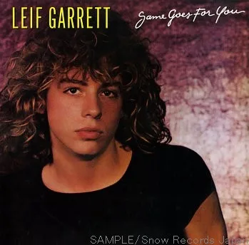 Capa de Leif Garrett — Same Goes For You