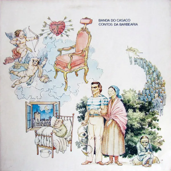 Capa de Banda Do Casaco — Contos Da Barbearia