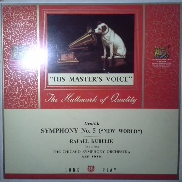 Capa de Dvorak* — Rafael Kubelik Conducting The Chicago Symphony Orchestra*