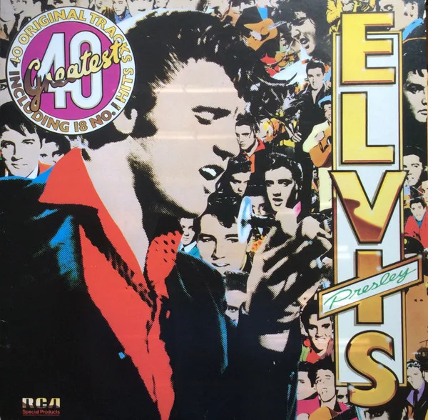 Capa de Elvis* — Elvis's  40 Greatest
