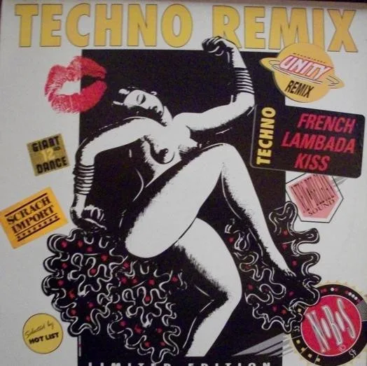 Capa de Lips Kiss / Christy — French Lambada Kiss / I Don't Want To Lose Your Love