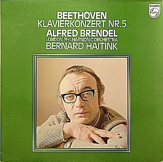 Capa de Beethoven*, Alfred Brendel, London Philharmonic Orchestra*, Bernard Haitink — Klavierkonzert Nr. 5