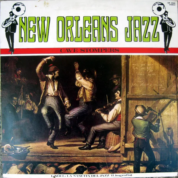 Capa de Cave Stompers — New Orleans Jazz