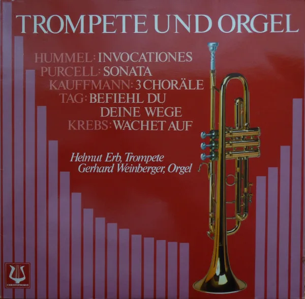 Capa de Helmut Erb, Gerhard Weinberger — Trompete und Orgel