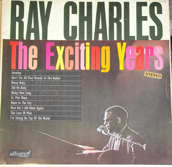 Capa de Ray Charles — The Exciting Years