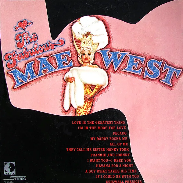 Capa de Mae West — The Fabulous Mae West