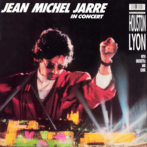 Capa de Jean Michel Jarre* — In Concert Houston / Lyon