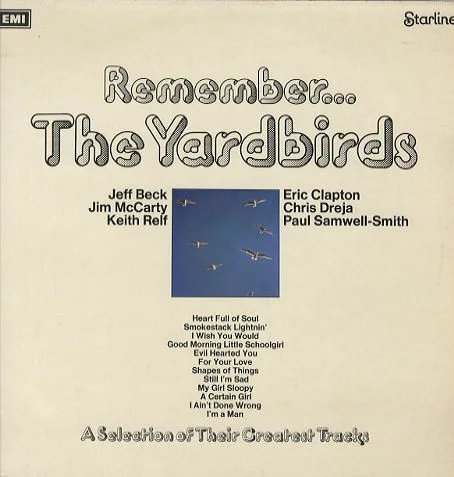 Capa de Yardbirds, The — Remember... The Yardbirds
