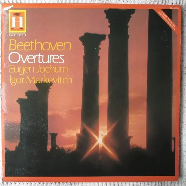 Capa de Beethoven* — Eugen Jochum / Igor Markevitch