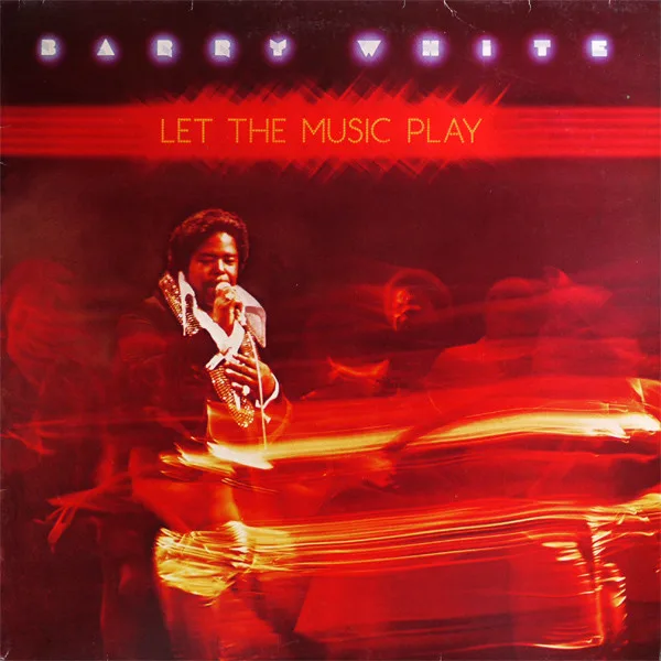 Capa de Barry White — Let The Music Play