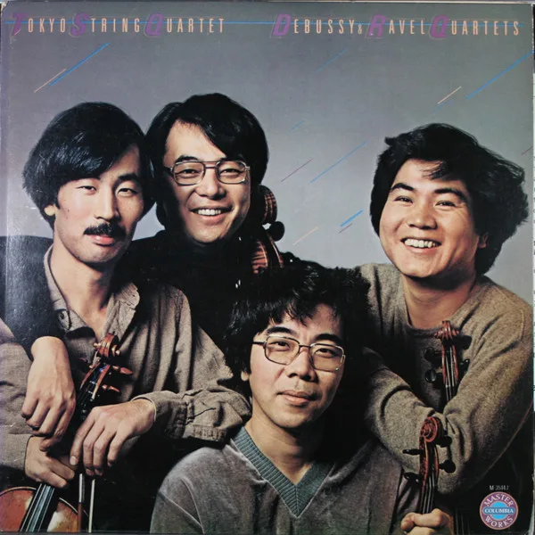 Capa de Tokyo String Quartet; Claude Debussy; Maurice Ravel — Quartets