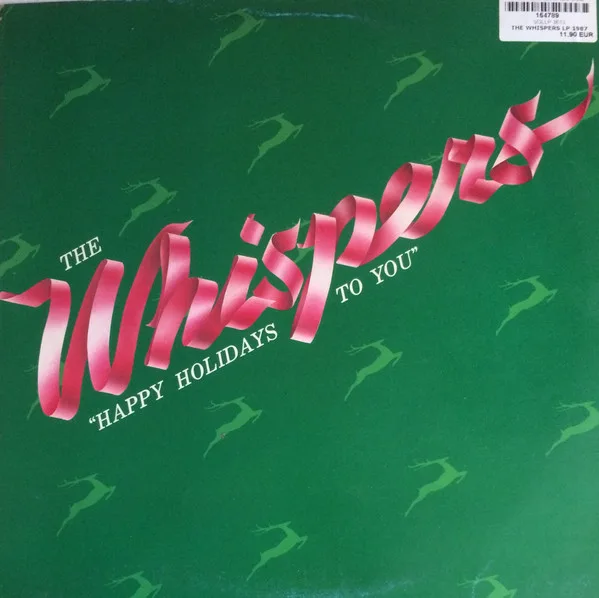 Capa de The Whispers — Happy Holidays To You