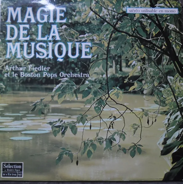 Capa de Arthur Fiedler, The Boston Pops Orchestra — Magie de la Musique