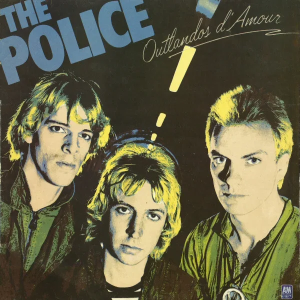 Capa de The Police — Outlandos D'Amour