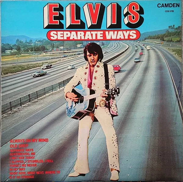 Capa de Elvis* — Separate Ways