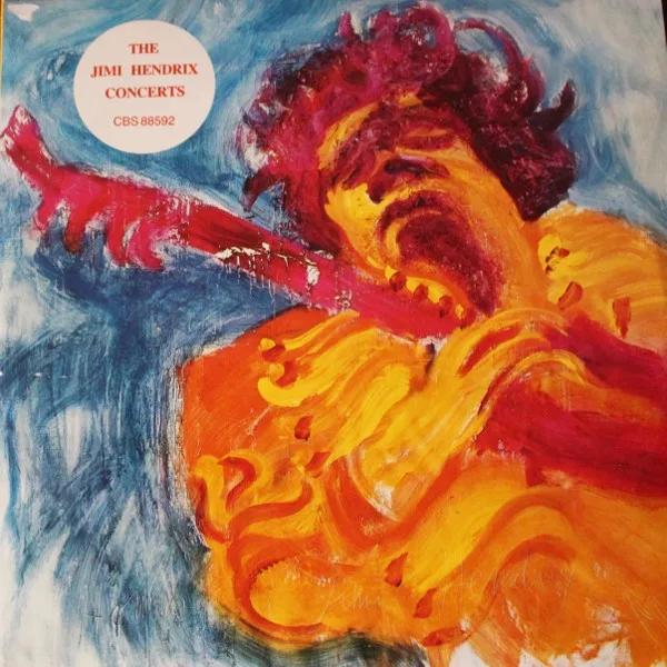 Capa de Jimi Hendrix — The Jimi Hendrix Concerts