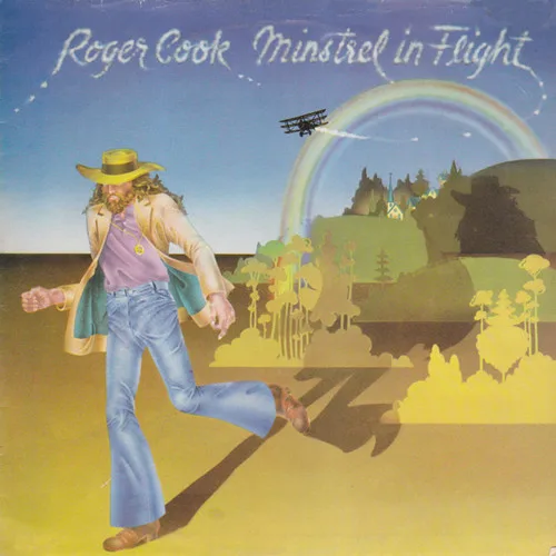 Capa de Roger Cook — Minstrel In Flight