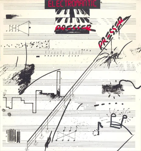 Capa de Gábor Presser — Electromantic