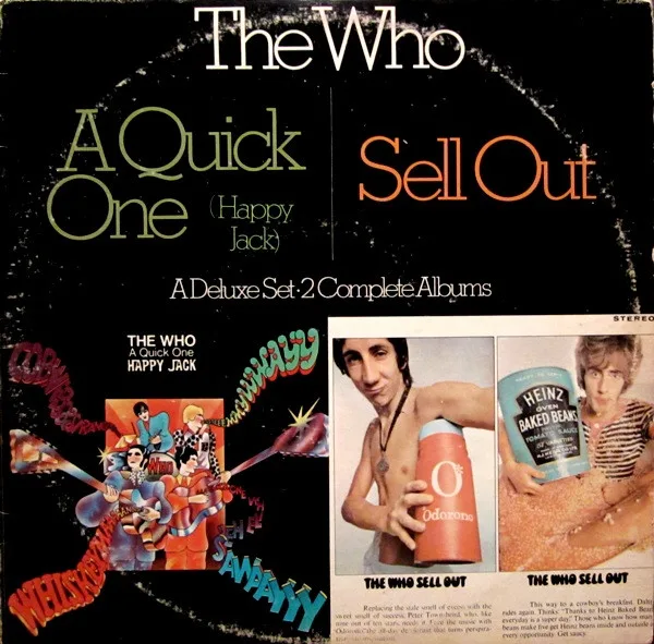 Capa de The Who — A Quick One (Happy Jack) / The Who Sell Out