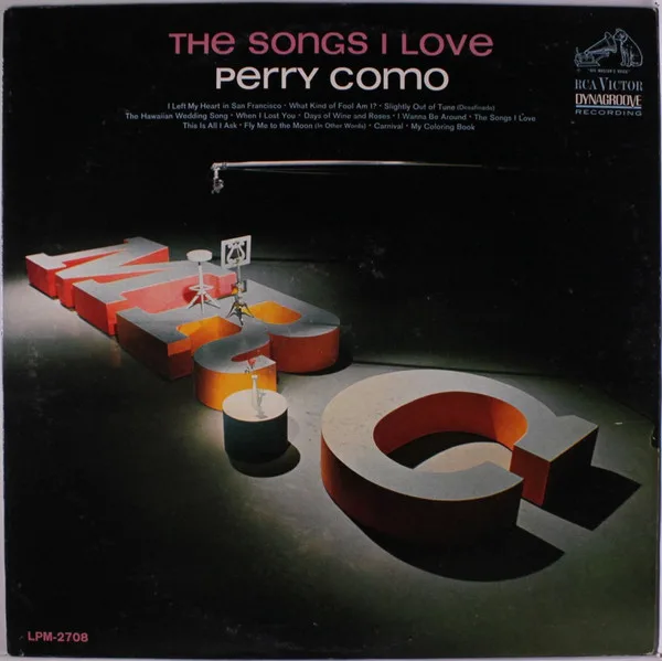 Capa de Perry Como — The Songs I Love