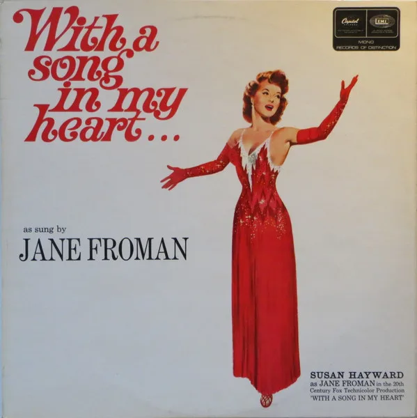 Capa de Jane Froman — With A Song In My Heart