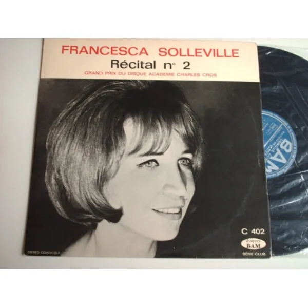 Capa de Francesca Solleville — Récital N° 2