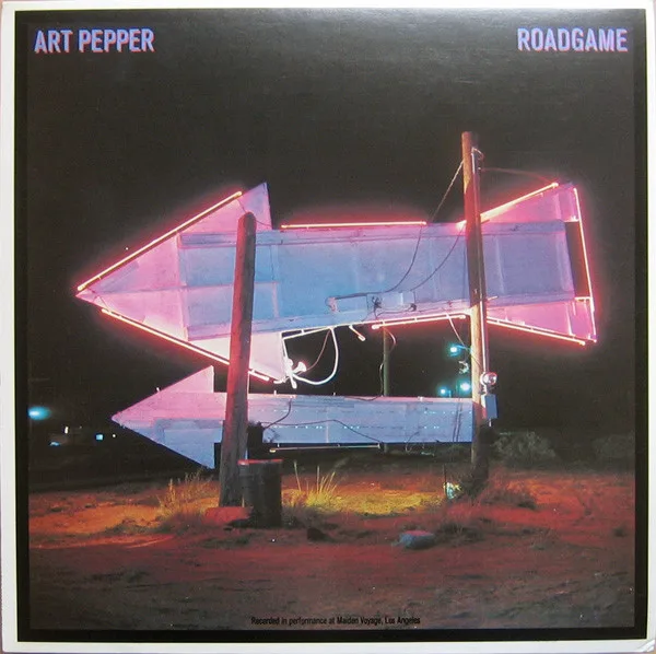 Capa de Art Pepper — Roadgame