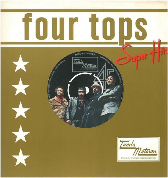 Capa de Four Tops — Super Hits