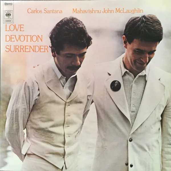 Capa de Carlos Santana / Mahavishnu John McLaughlin* — Love Devotion Surrender