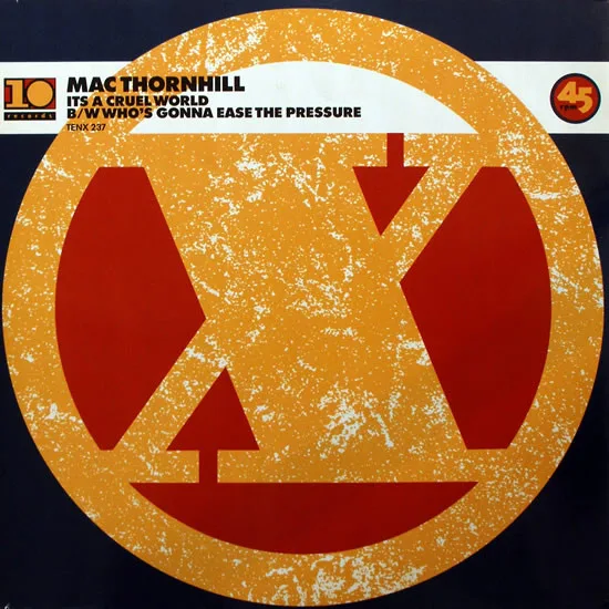 Capa de Mac Thornhill — It's A Cruel World / Who's Gonna Ease The Pressure