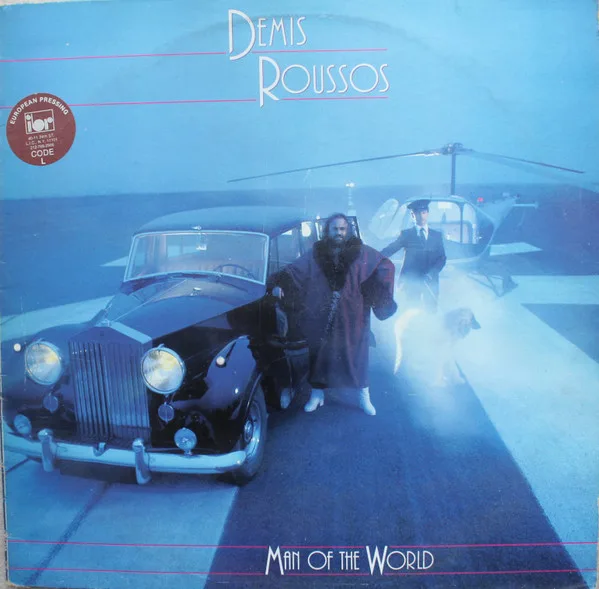 Capa de Demis Roussos — Man Of The World