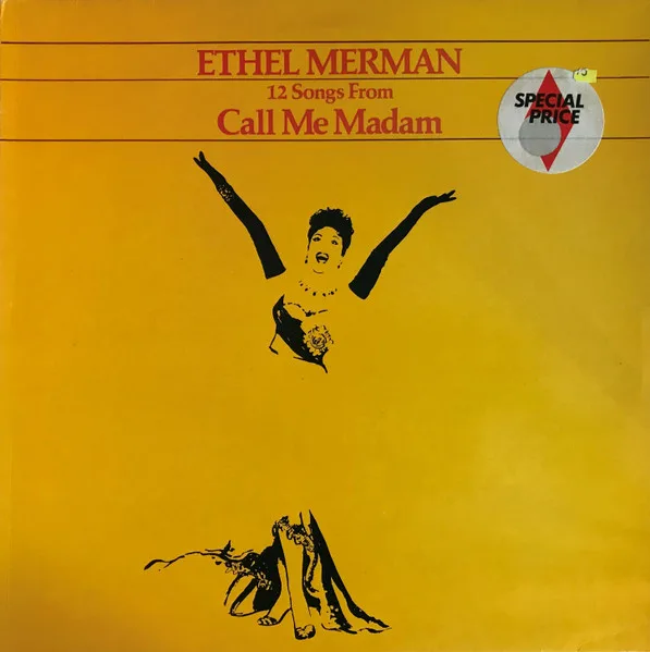 Capa de Ethel Merman — 12 Songs From Call Me Madam