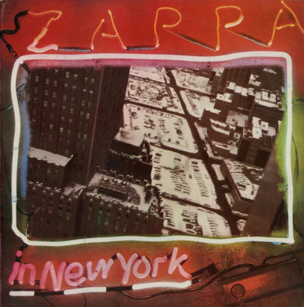 Capa de Zappa* — Zappa In New York