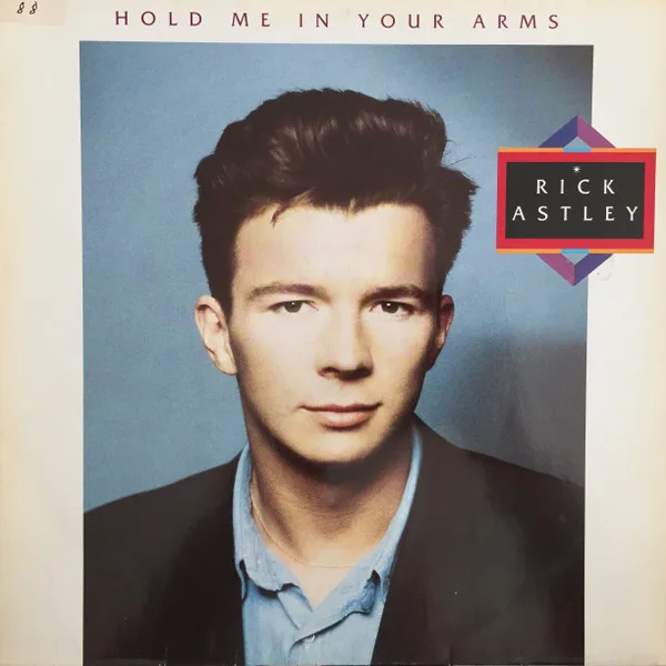 Capa de Rick Astley — Hold Me In Your Arms