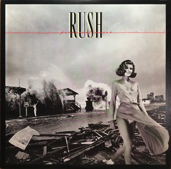 Capa de Rush — Permanent Waves