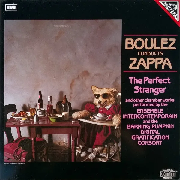 Capa de Boulez* Conducts Zappa* — The Perfect Stranger