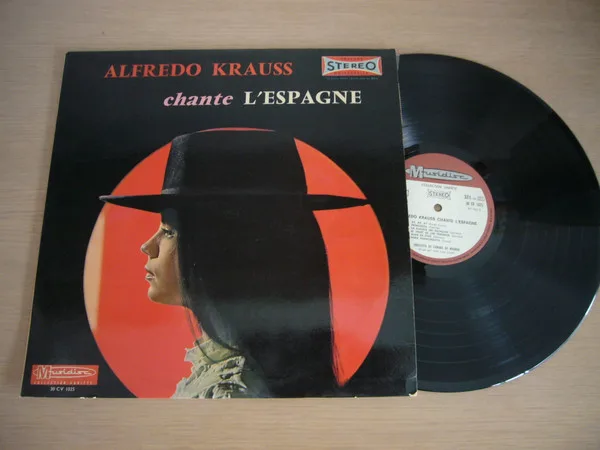 Capa de Alfredo Kraus, Orquesta de Cámara de Madrid, José Luis Lloret — Chante L’Espagne