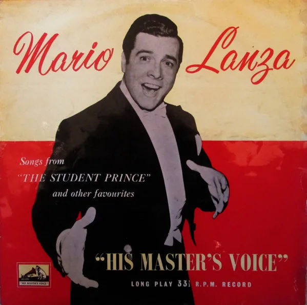 Capa de Mario Lanza — Songs From 