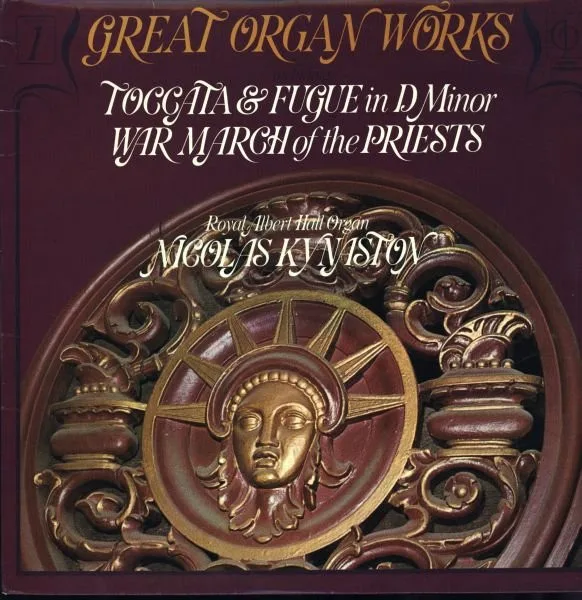 Capa de Nicolas Kynaston — Great Organ Works