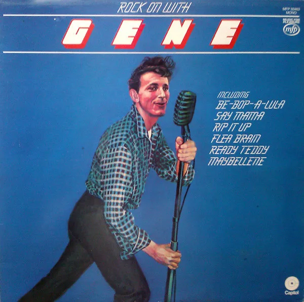 Capa de Gene Vincent — Rock On With Gene